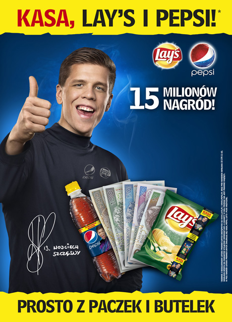 Wojtek Szczsny now twarz marki Pepsi