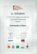 Jutrzenka Colian nagrodzona w rankingu Filary Polskiej Gospodarki 2011